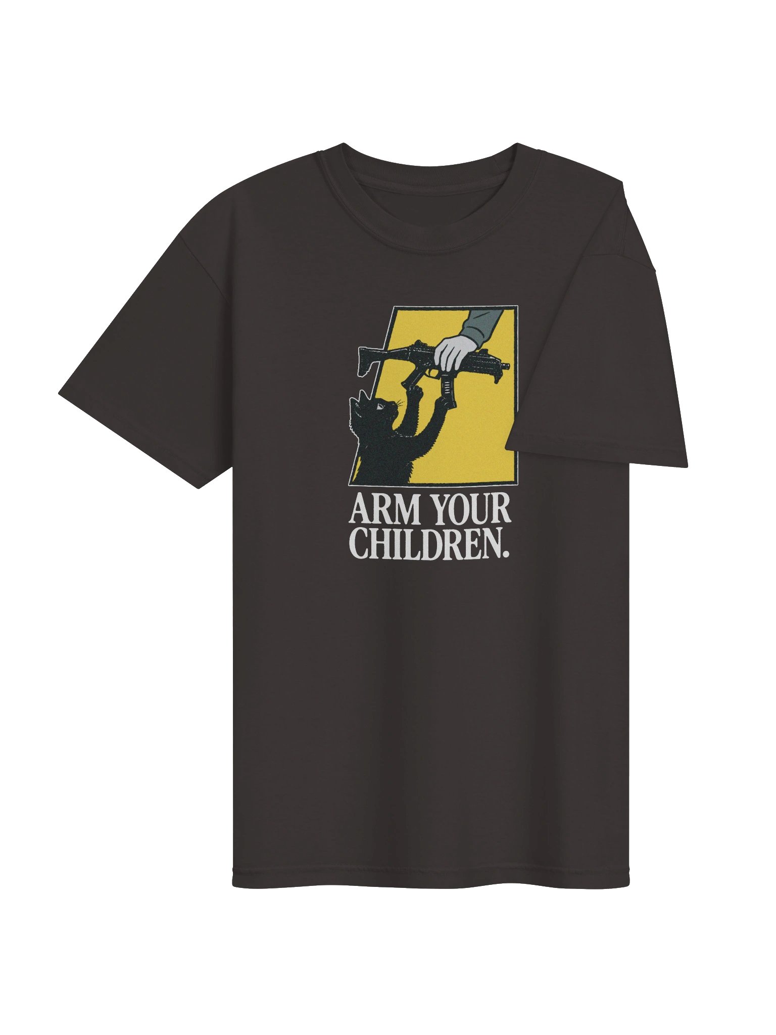 Arm Tee - Front Print - DARK product image (4)