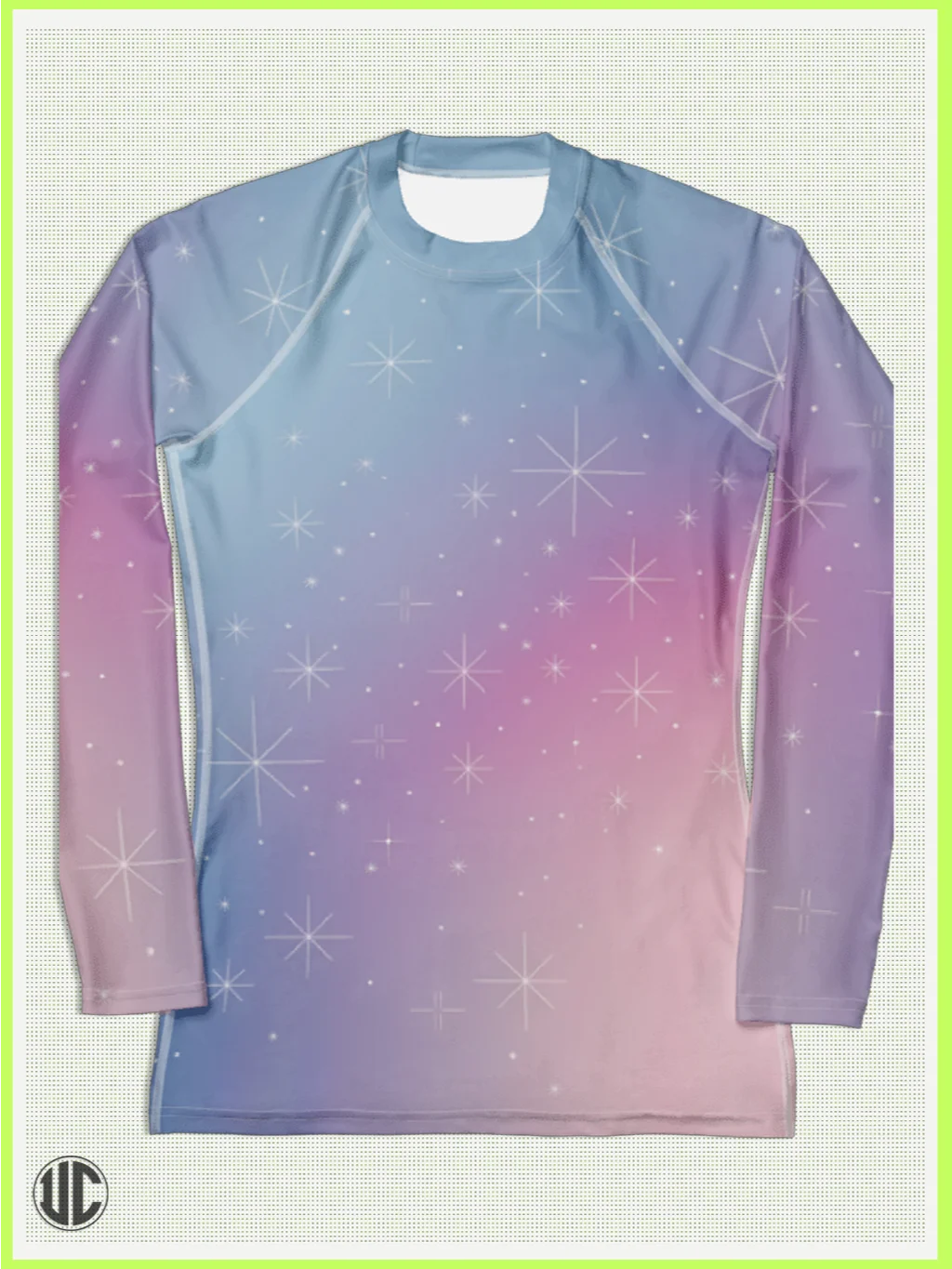 Sunset Constellations – Women’s Rash Guard product image (4)