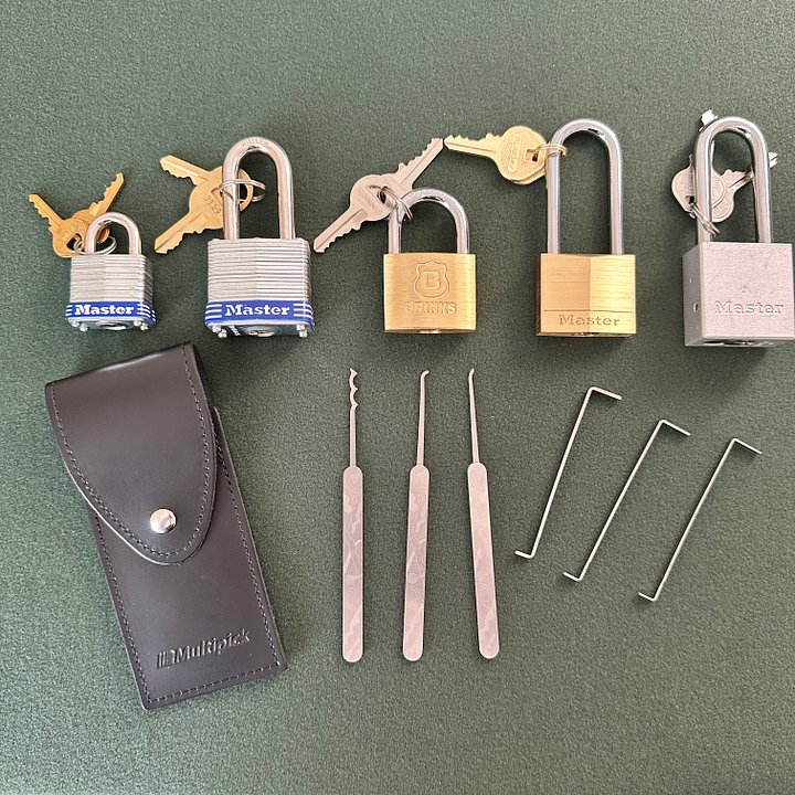 Intro to Locksport Starter Kit (USED) product image (1)
