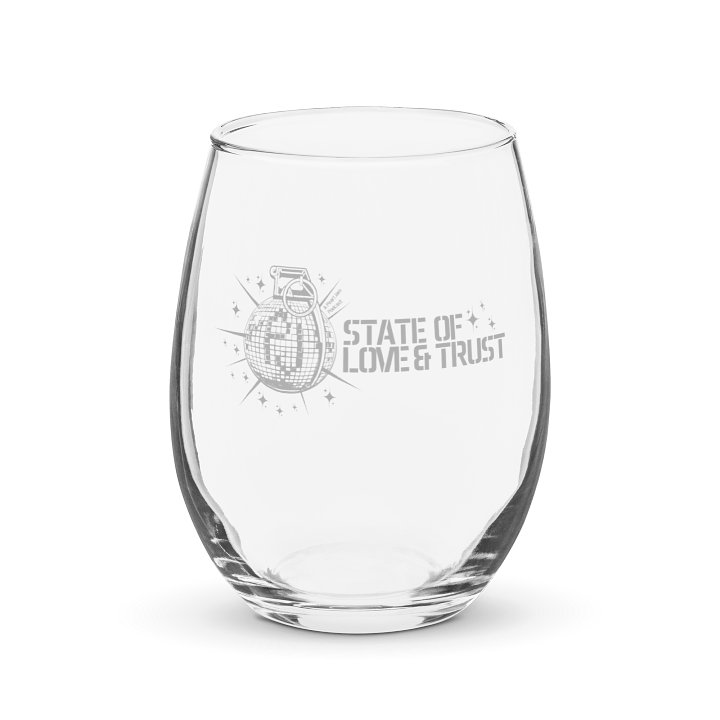 Disco Bomb! Stemless Wine Glass (Rosso) product image (1)