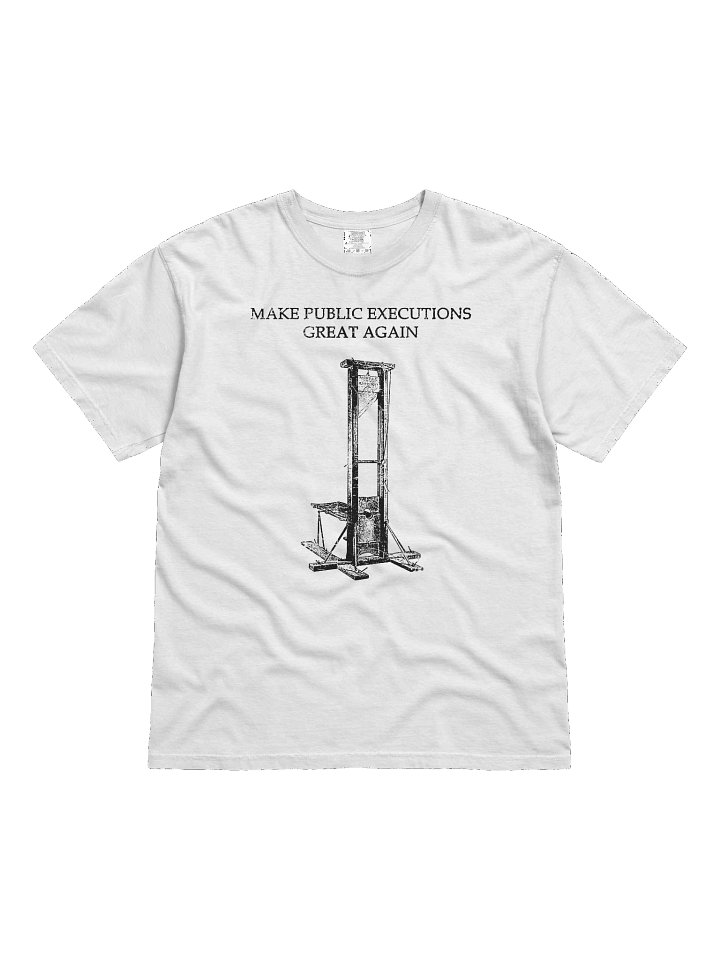 MPEGA GUILLOTINE T-SHIRT product image (1)