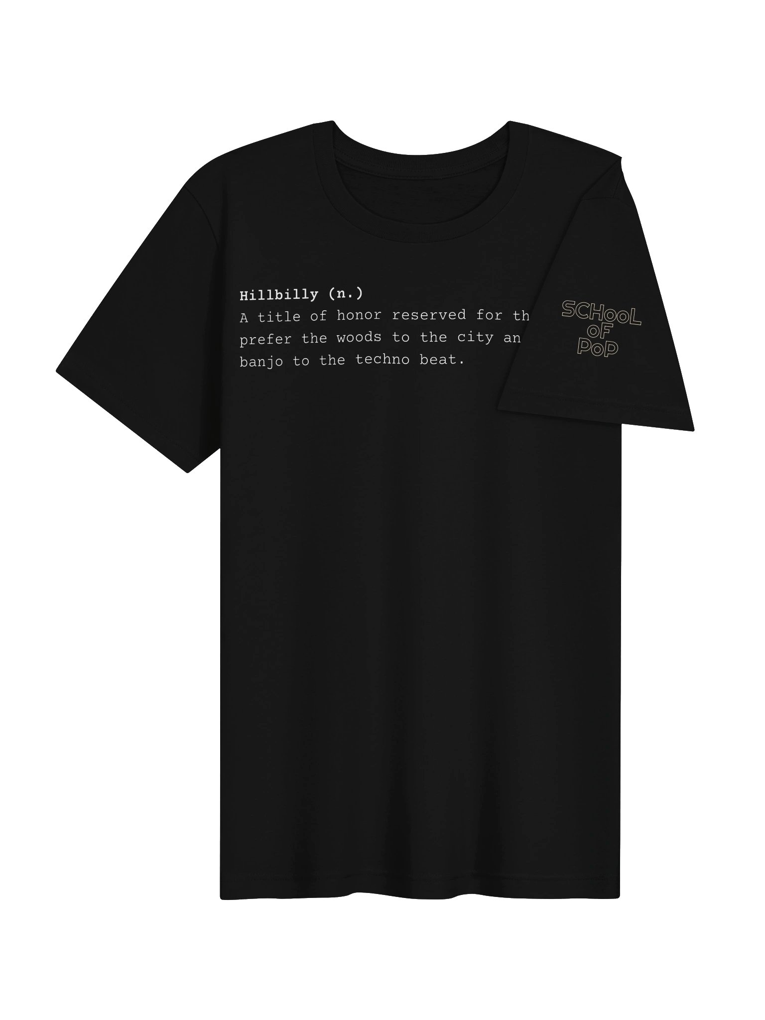 Hillbilly (wht letters) product image (36)