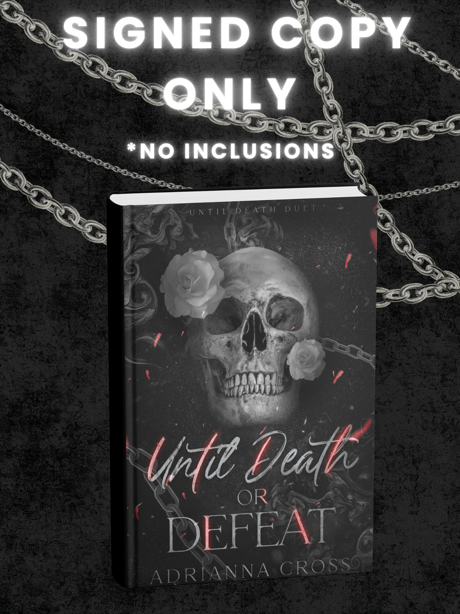 Until Death or Defeat -Signed copy only - FREE SHIPPING product image (1)