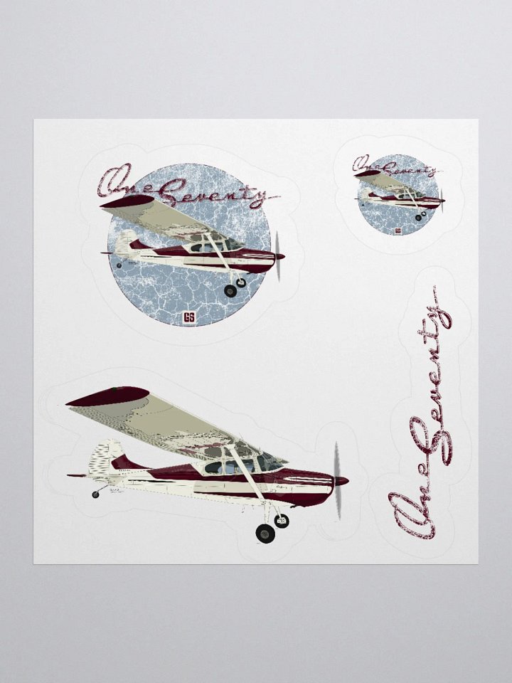Cessn 170 Collectable Sticker Pack product image (1)