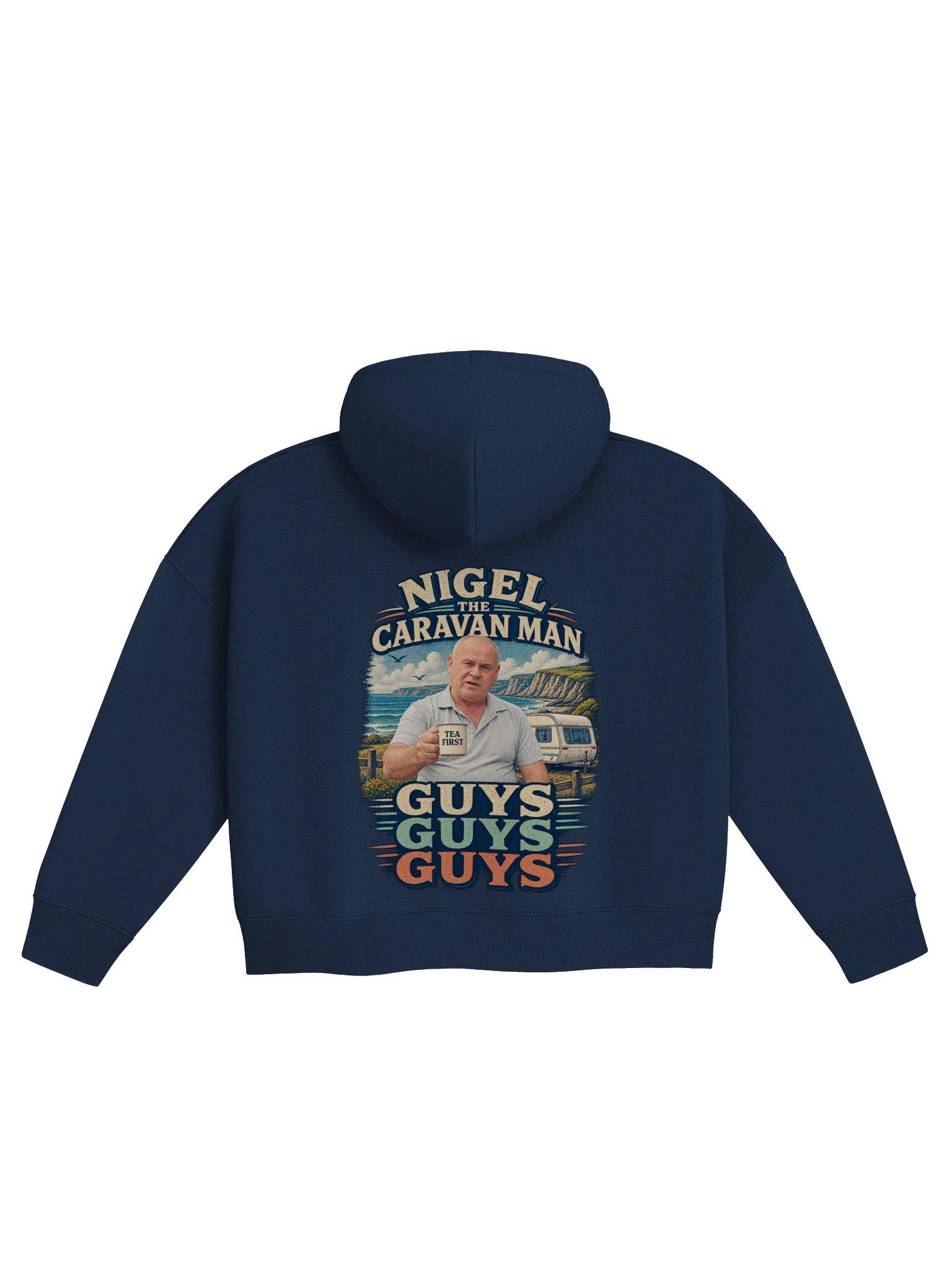 Guys Guys Guys | Women’s Navy Hoodie product image (2)