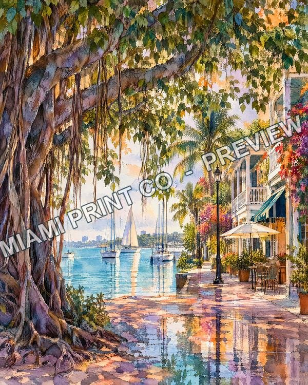Coconut Grove | Framed Art Print product image (251)