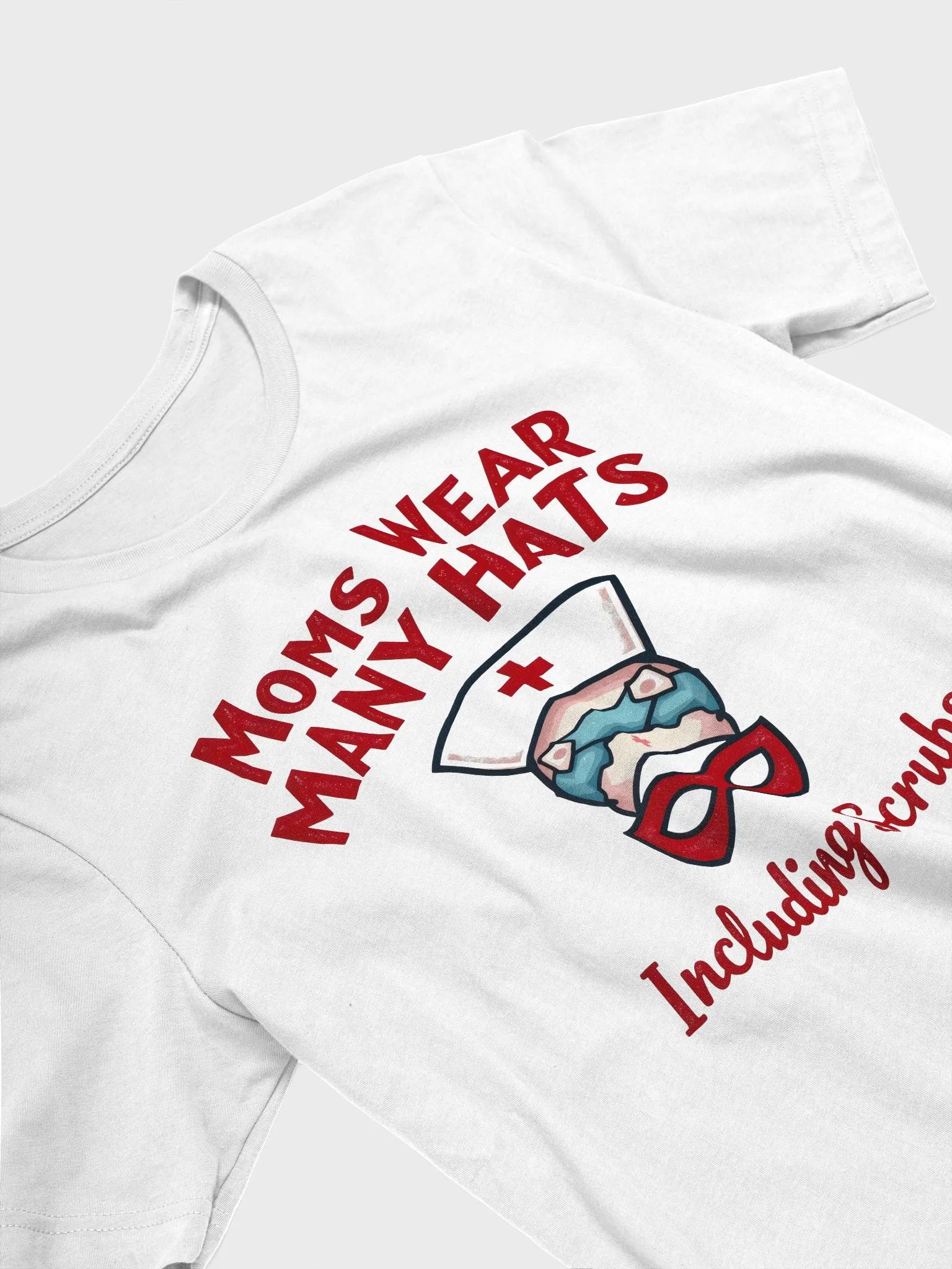 Superhero Nurse Mom T-Shirt product image (28)