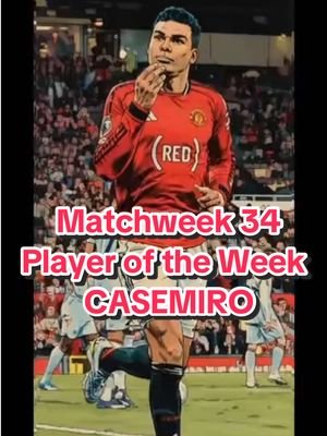 Casemiro.  What a warrior.  What a player.  What a performance. Man Utd 2-1 Brentford 