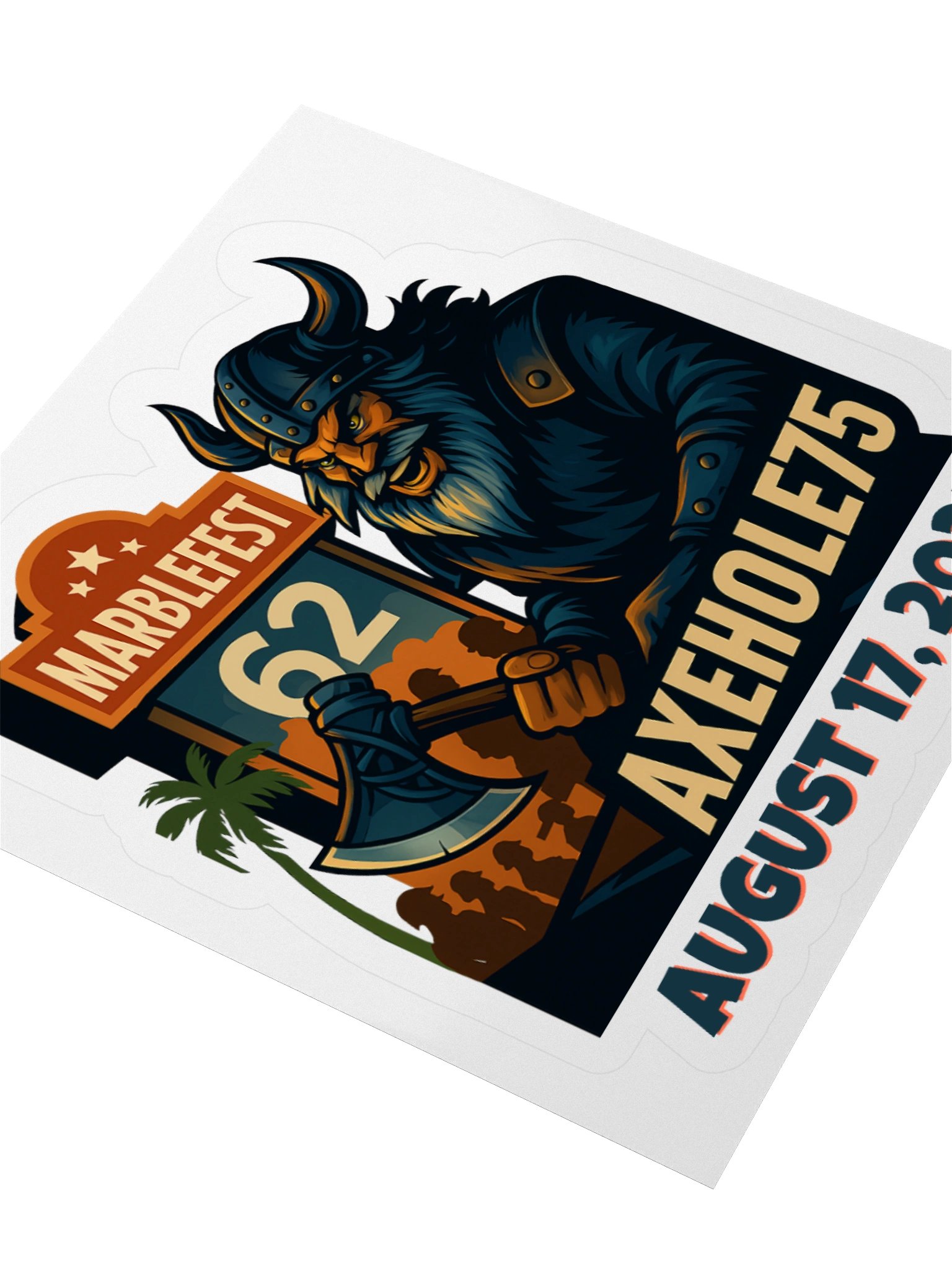 Marblefest62 Axeh0le75 Stickers product image (4)