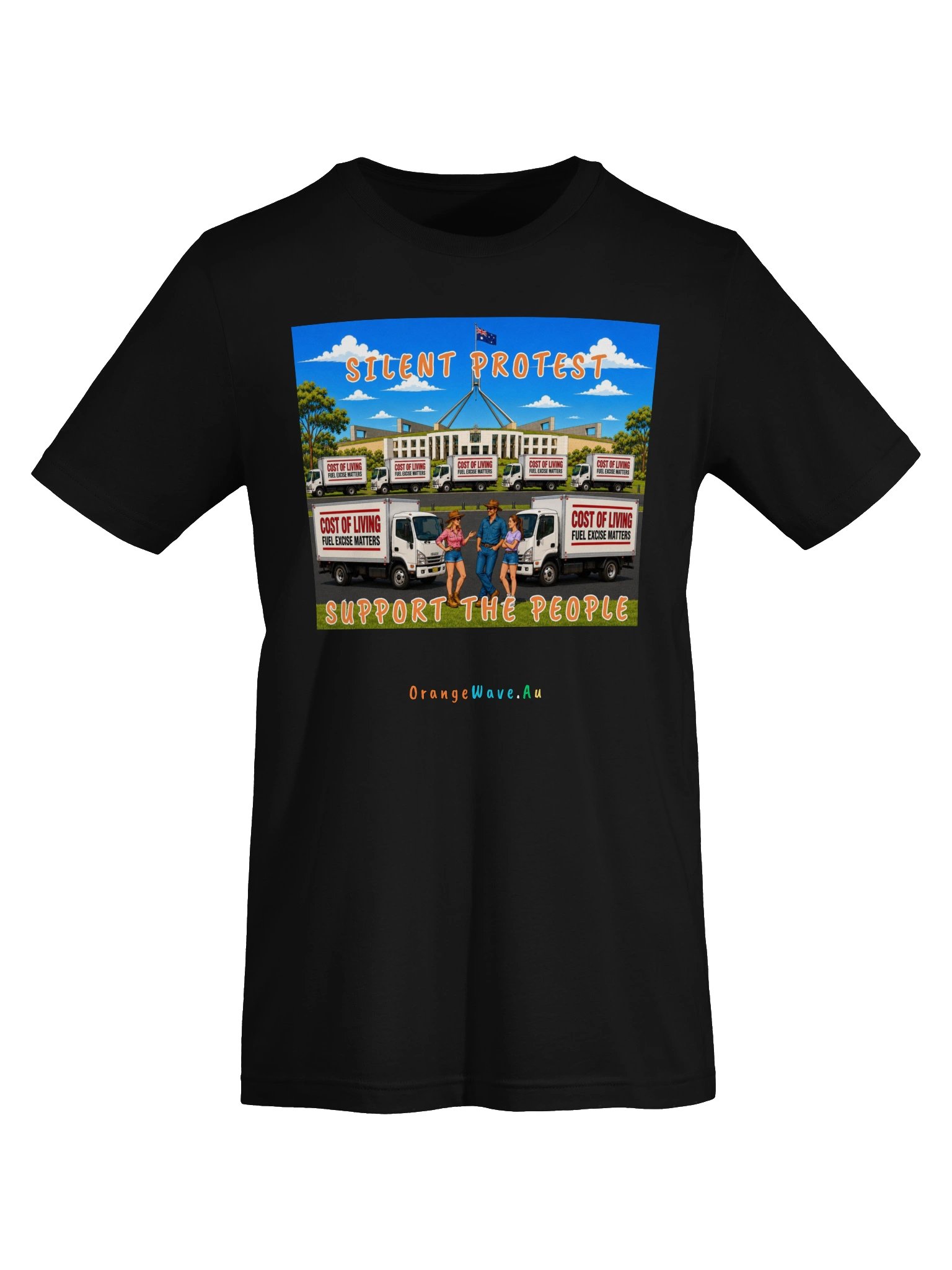 Silent Protest Support The People Tee product image (5)