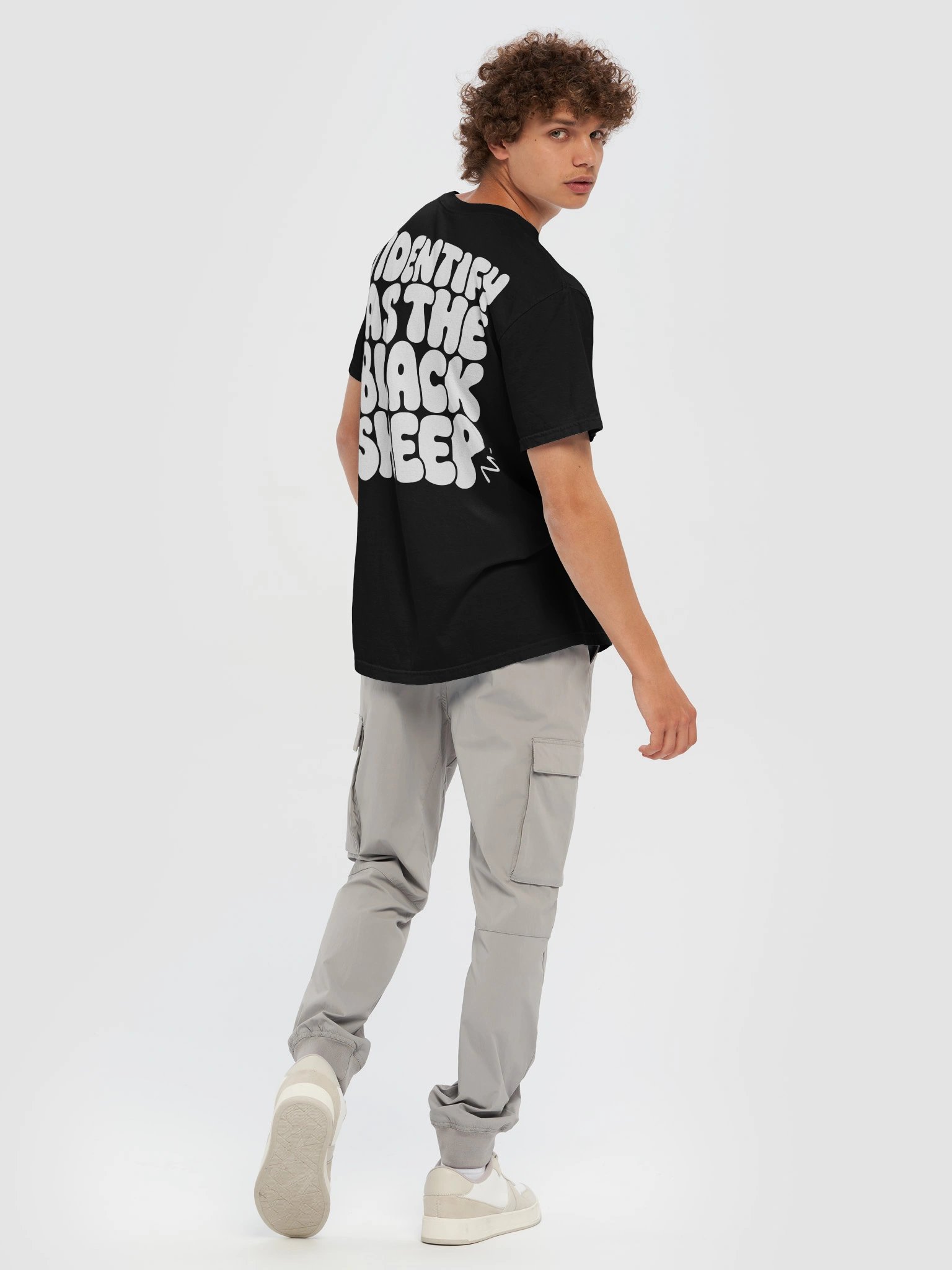 I Identify as the Black Sheep Tee (Front and Back Print) product image (43)