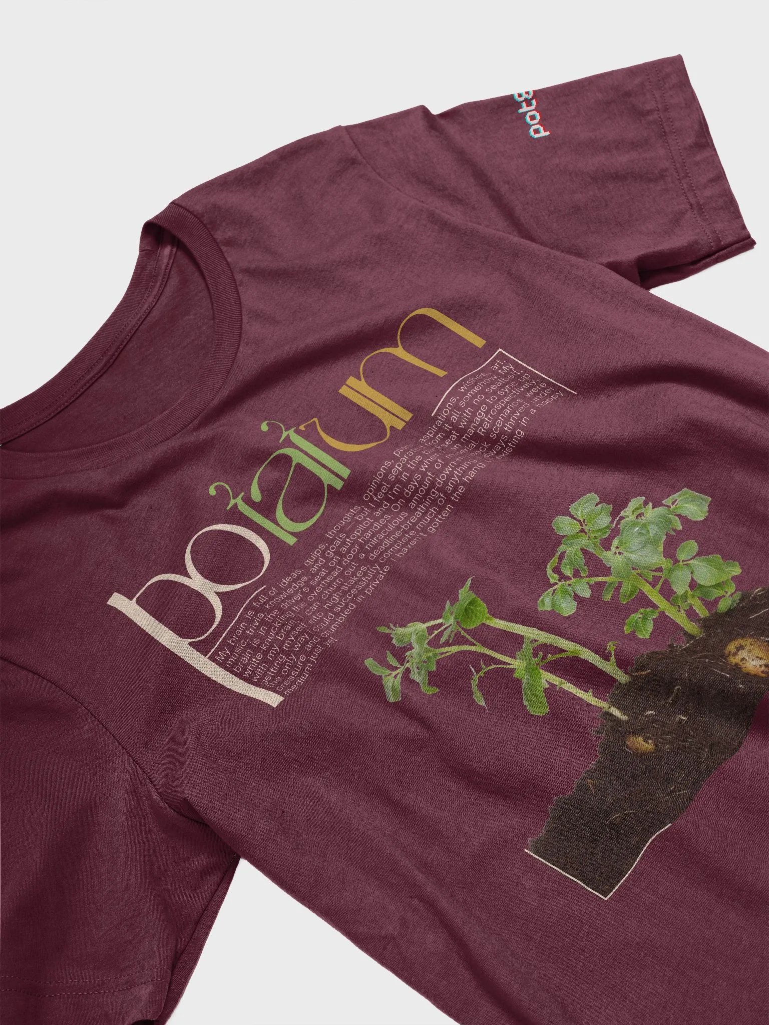 POTATUM SPROUT supersoft tee product image (31)