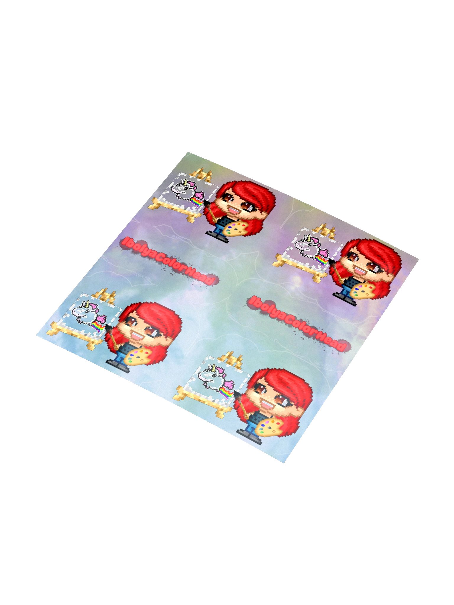 CuteLittlePainting Holographic Sticker product image (3)