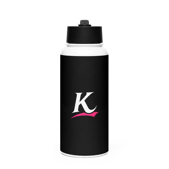 Together for K Stainless Steel Water Bottle with a Straw Lid product image (1)