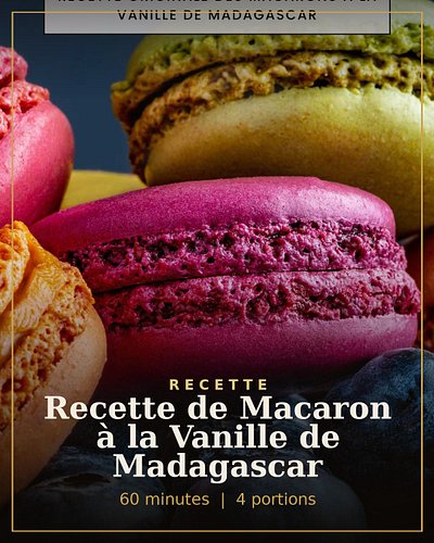Le secret d'un macaron qui fait fondre tout le monde ? Une vraie gousse de vanille de Madagascar. 🌿

Coque lisse, jolie colle...