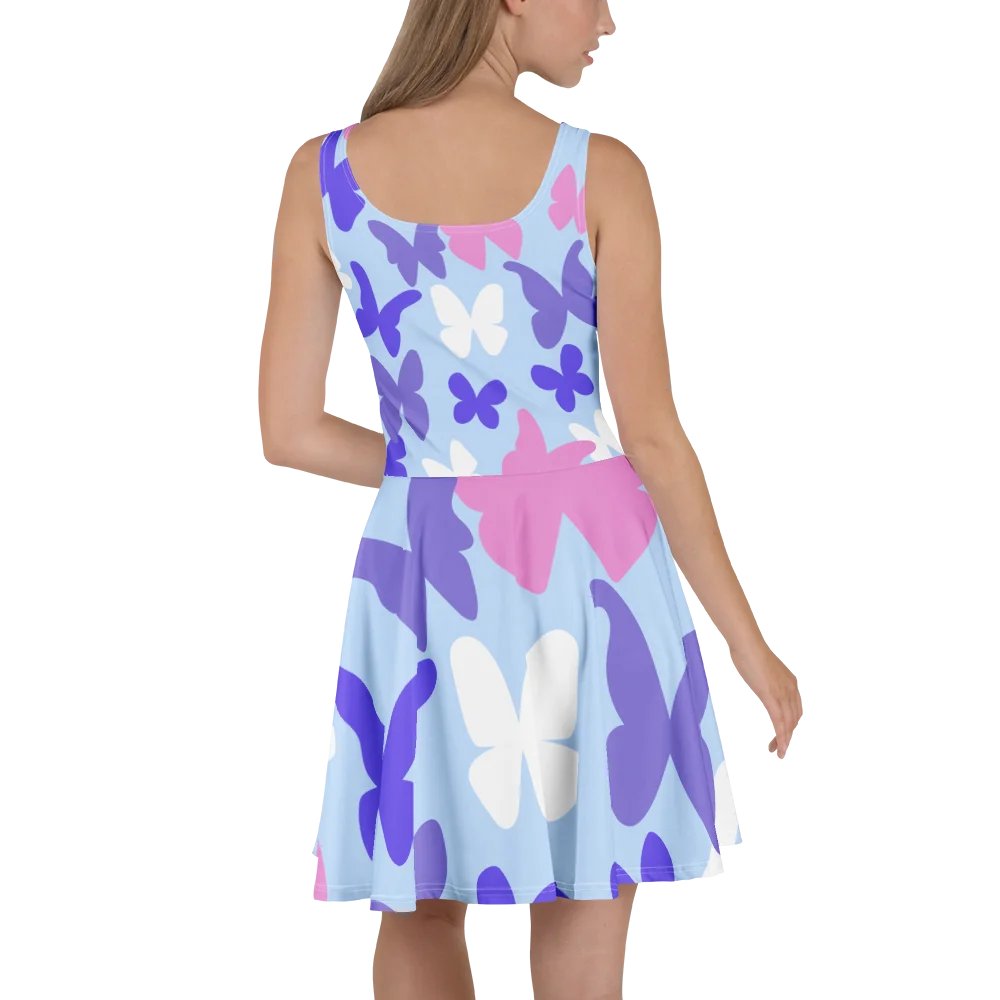 Fluttering Wings Skater Dress product image (4)