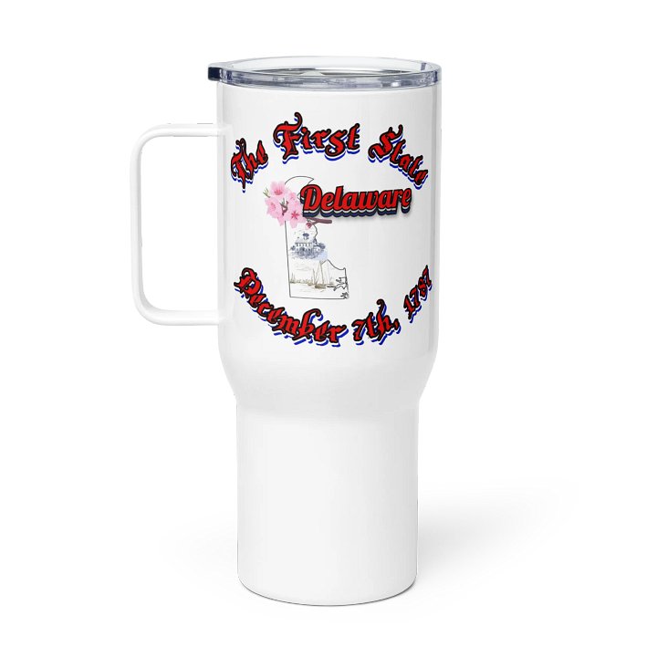 Delaware - USA State Travel Mug with Handle product image (1)