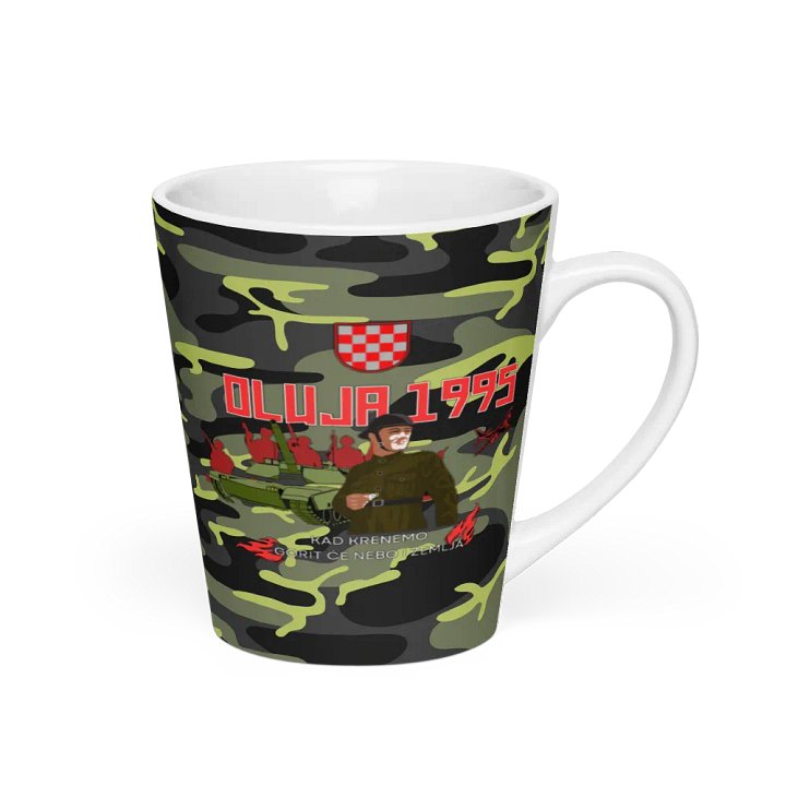 OLUJA KNIN 1995 Latte Mug product image (2)
