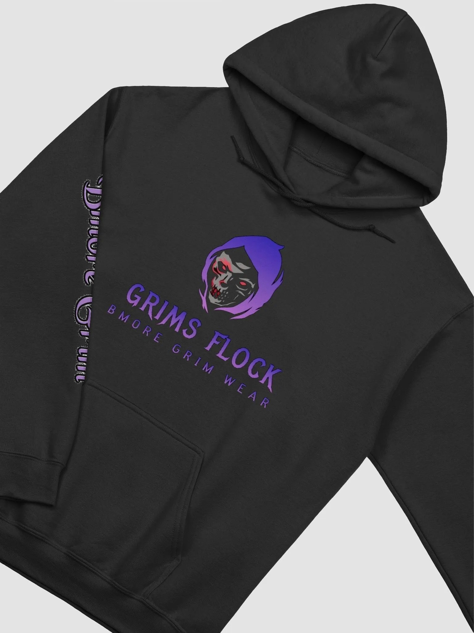 Grims Flock Hoodie2 product image (3)