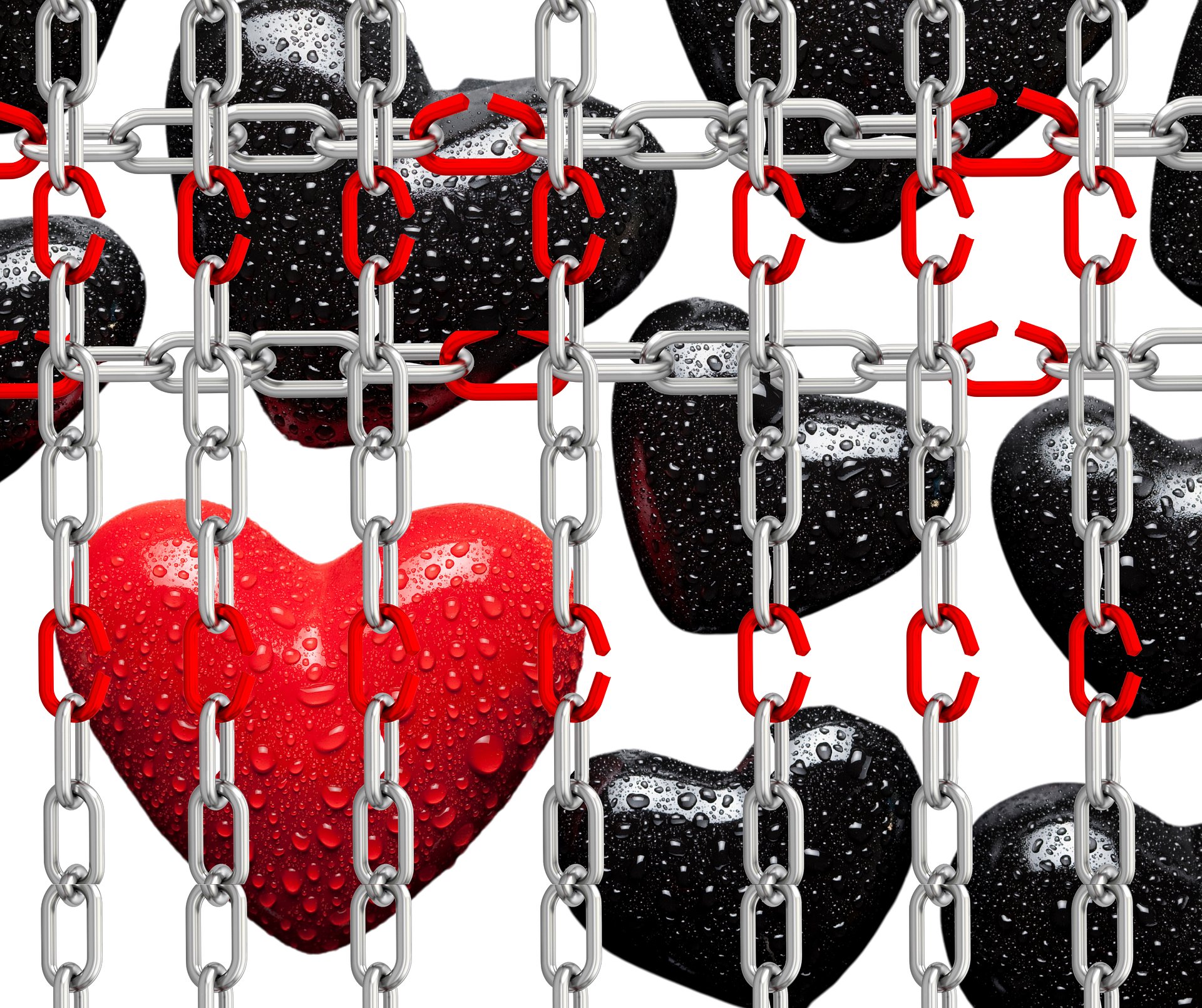 Captured Hearts Yoga Mat product image (4)