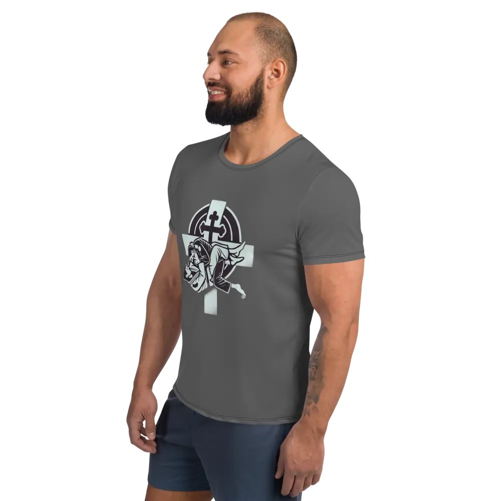 Grapple for God Athletic T-Shirt (BJJ) product image (3)