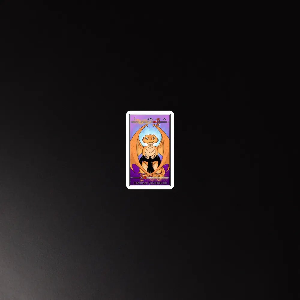 Day of the Dragon "Strength" Tarot Card Magnet product image (3)