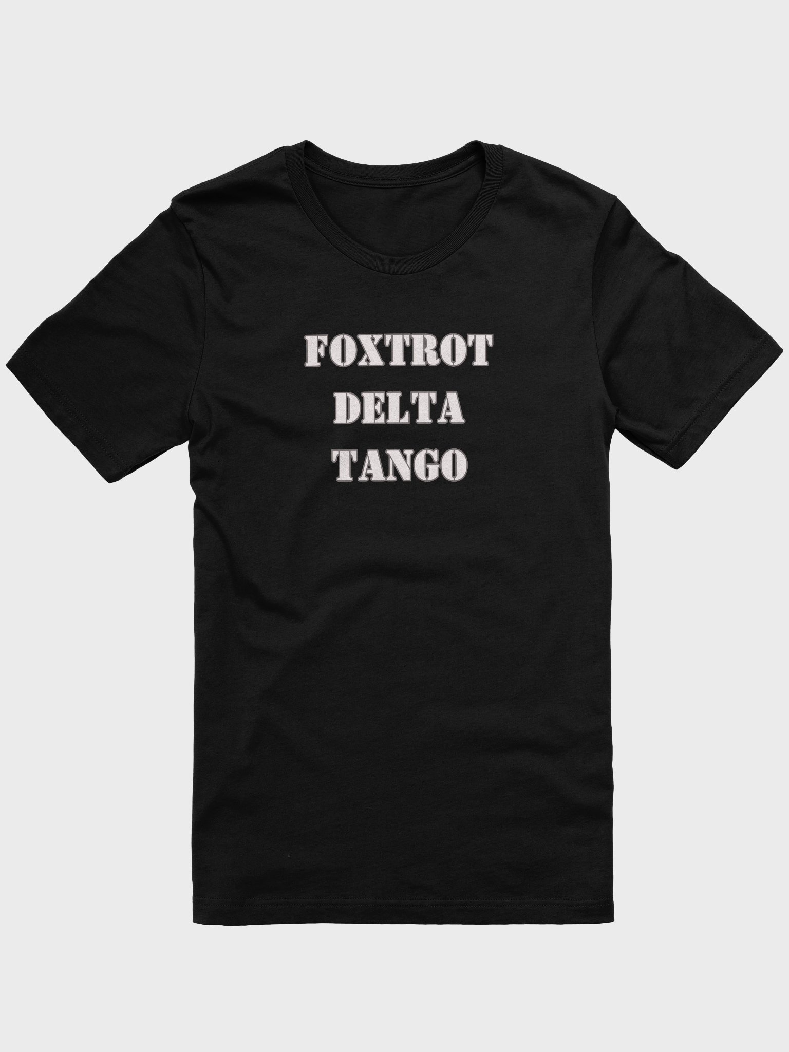 Foxtrot Delta Tango Bold T-Shirt product image (2)