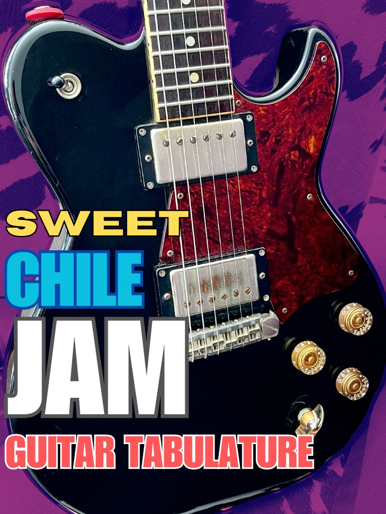 Sweet Chile Jam Guitar TAB product image (1)