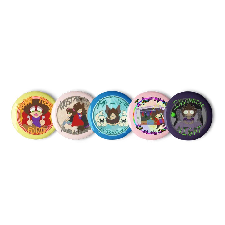 JUST TAE: Tae Draws Pin Set 2 product image (1)