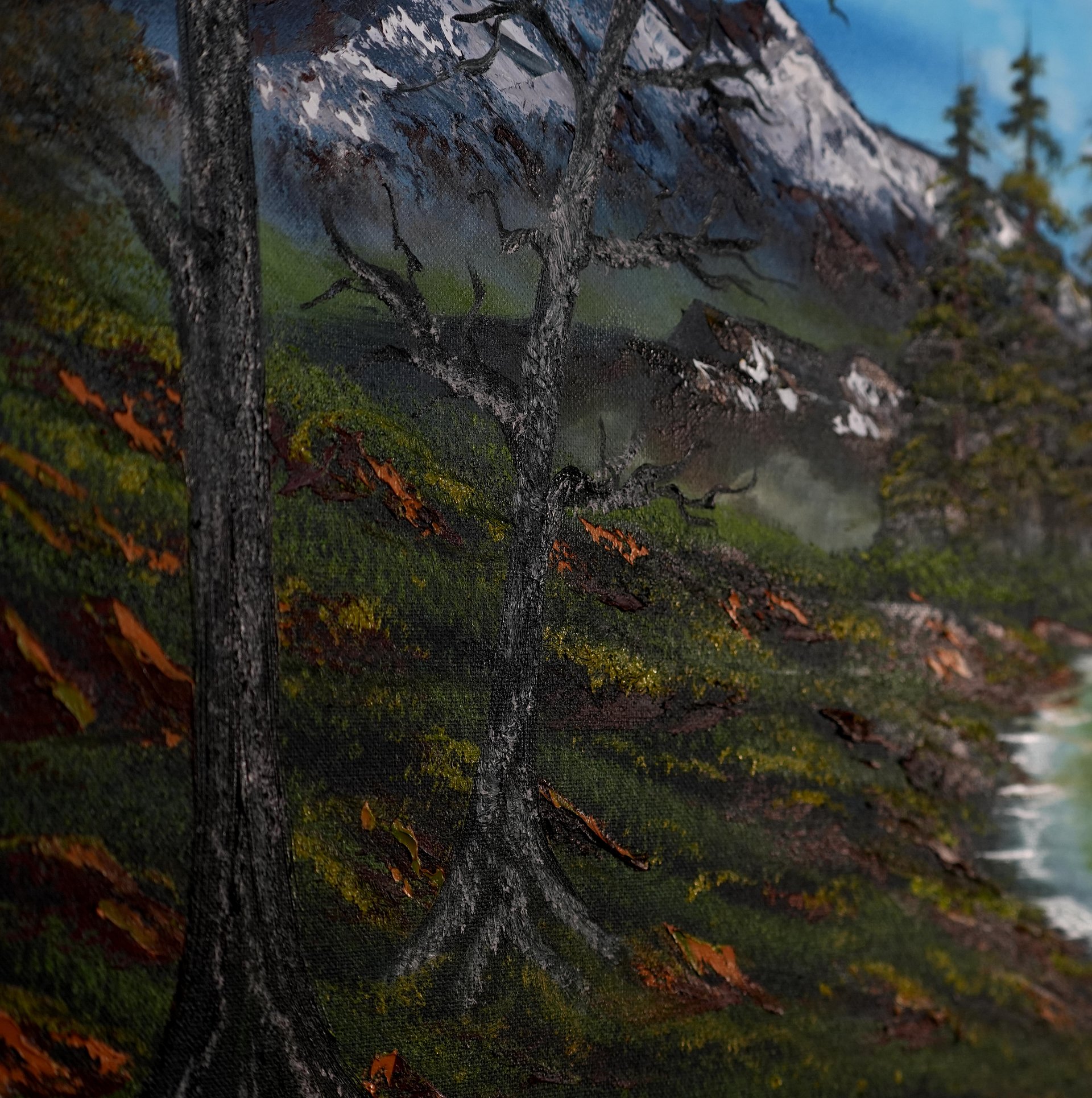 The Lakes Edge (Original) 18x24 Canvas product image (2)