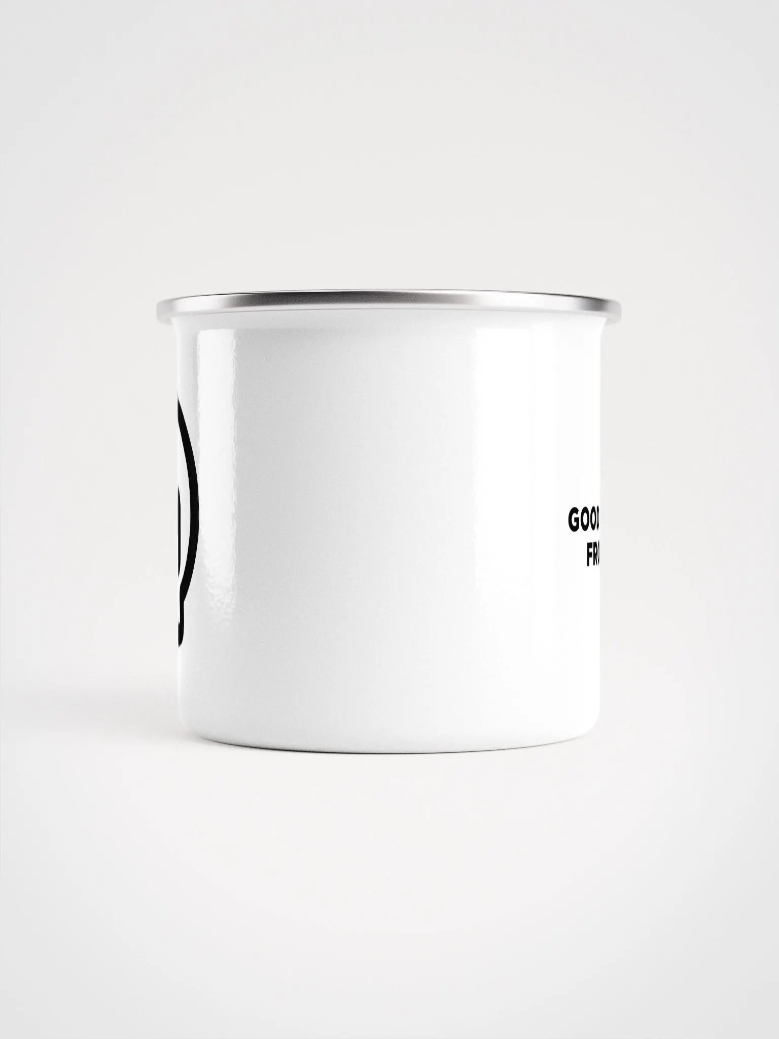 Good Morning From Hell Enamel Camping Mug product image (2)