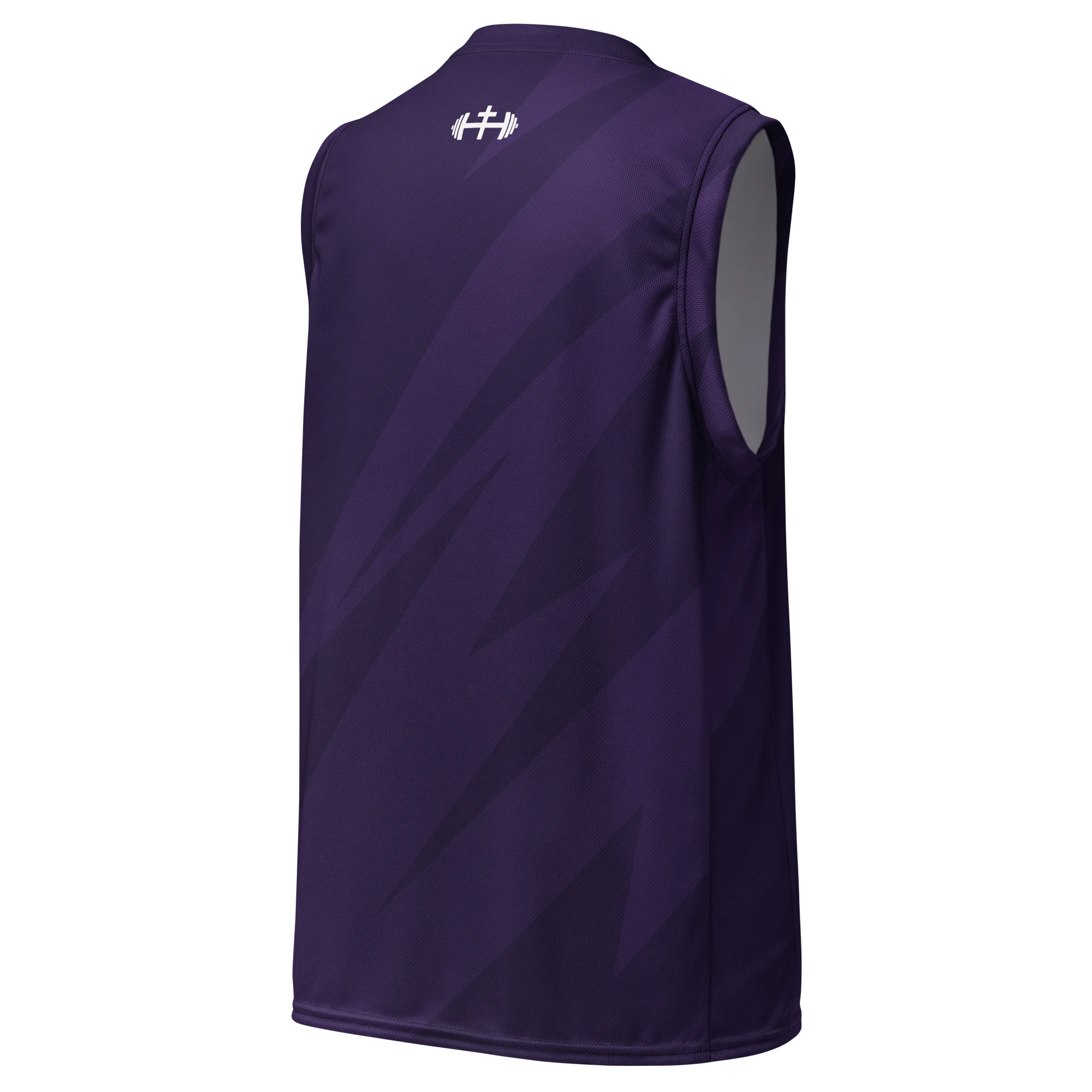 His House Performance V-Neck Muscle Tank - Blue Bolt product image (4)