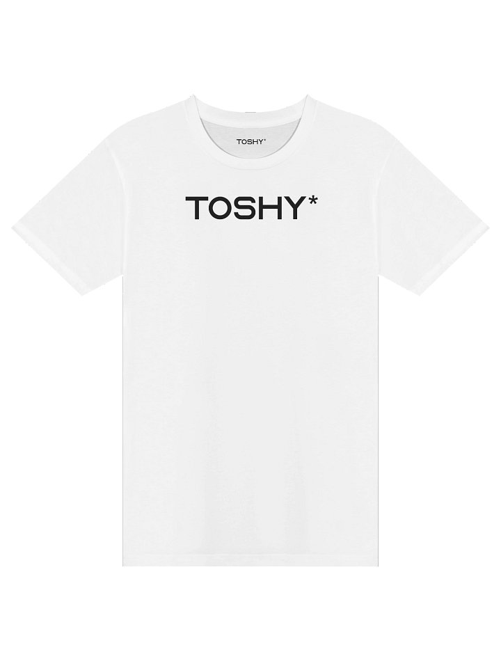 TOSHY* SHIRT (BLACK TEXT) product image (1)