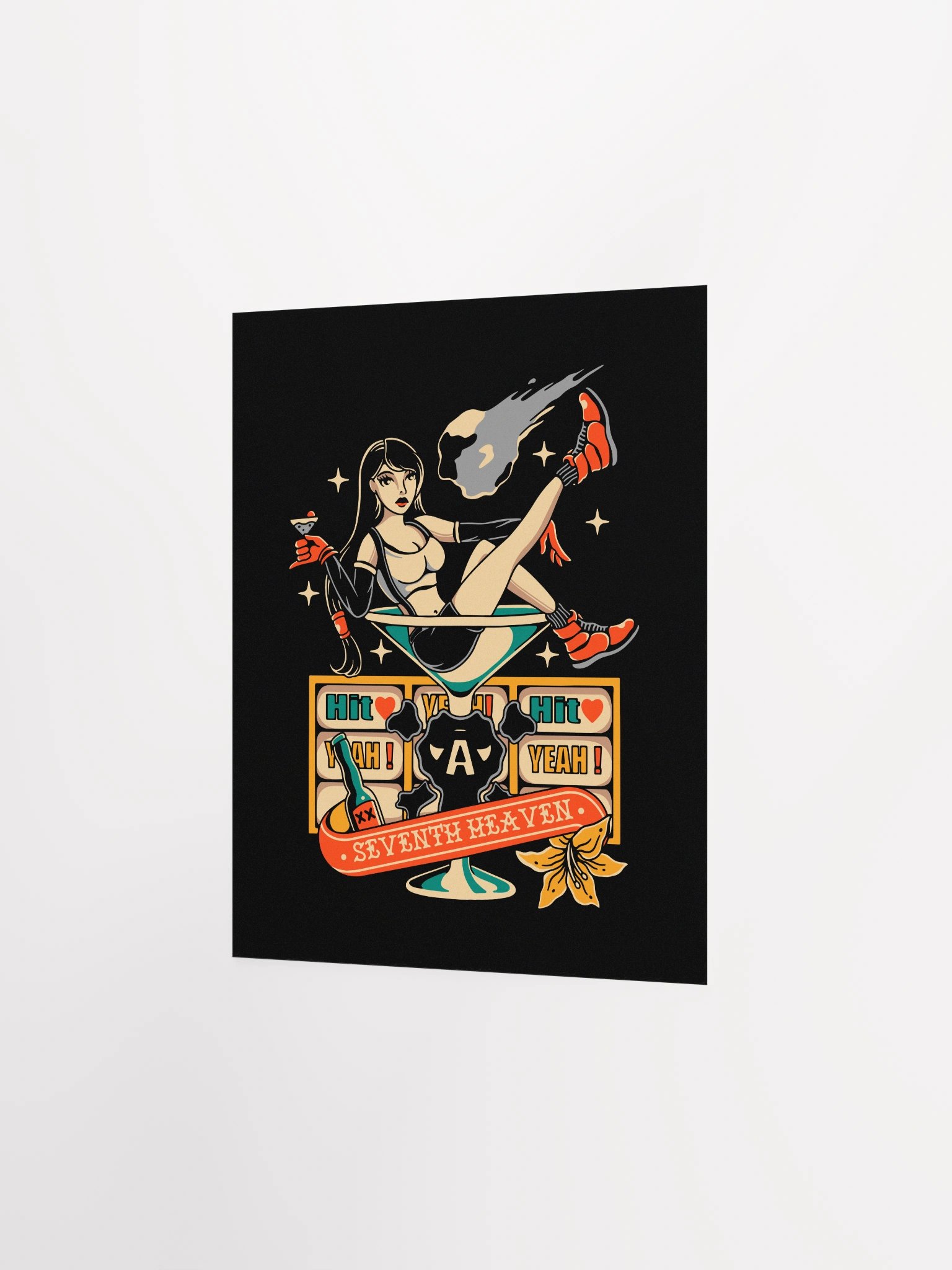 Limit Break Libations Vibrant Poster product image (4)