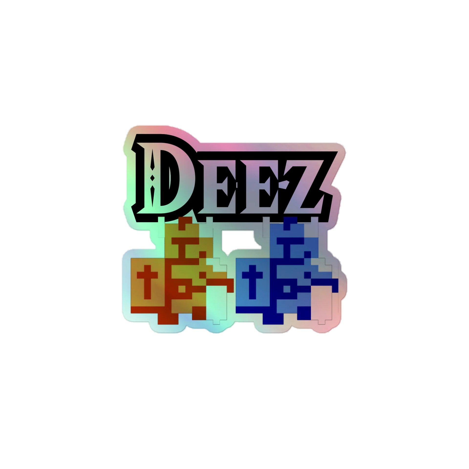 DEEZ Darknuts Holographic Sticker Sheet product image (1)