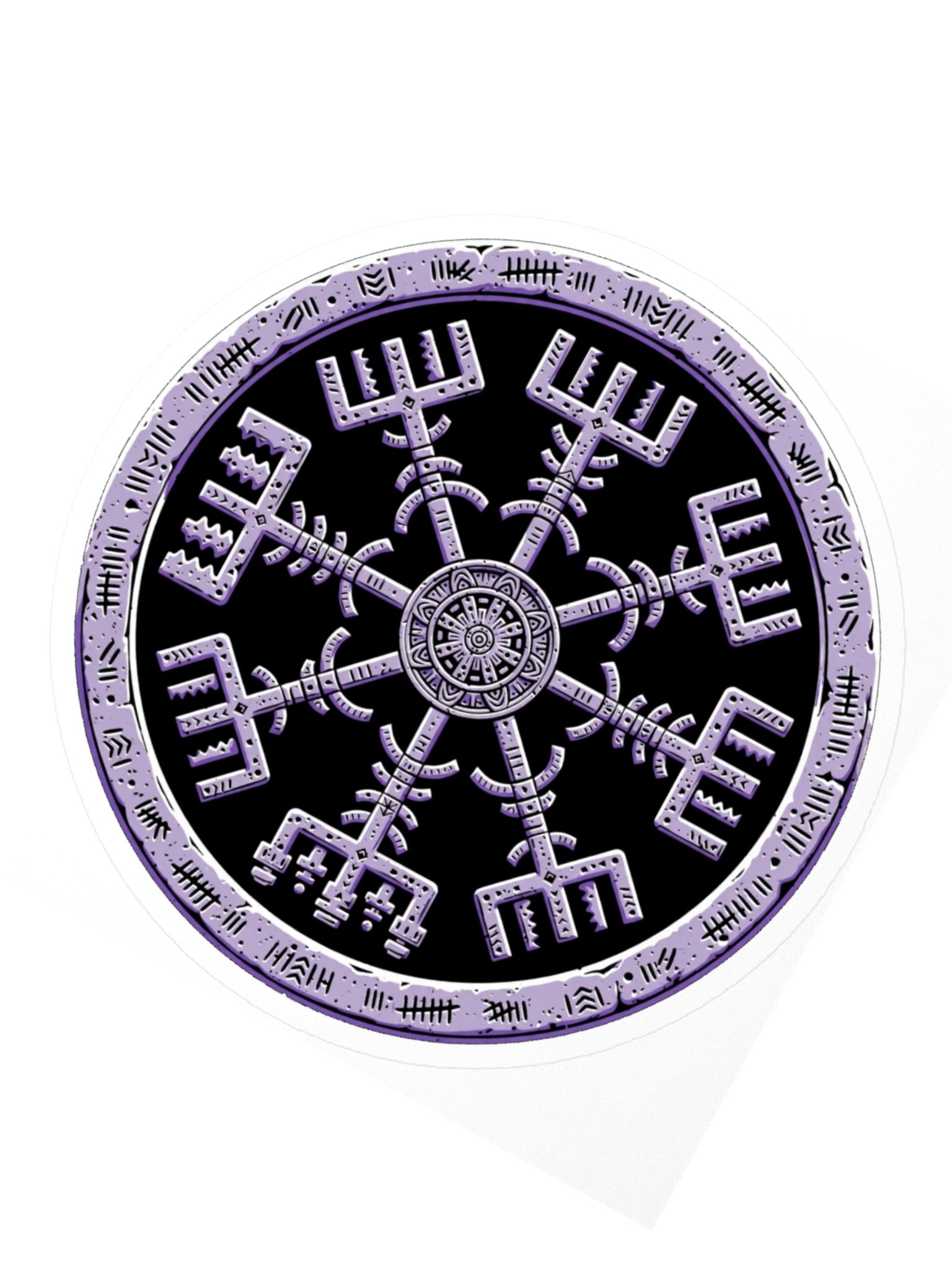 Vegvisir Compass Sticker product image (5)