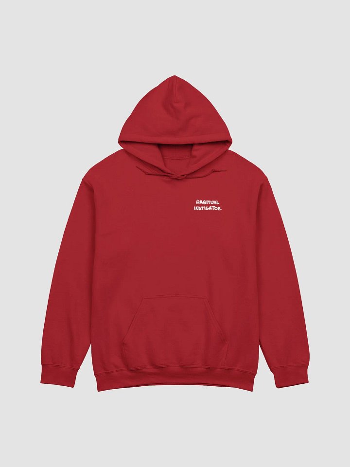 HABITUAL INSTIGATOR (sm. lined design, #CB5F5F) classic hoodie product image (50)