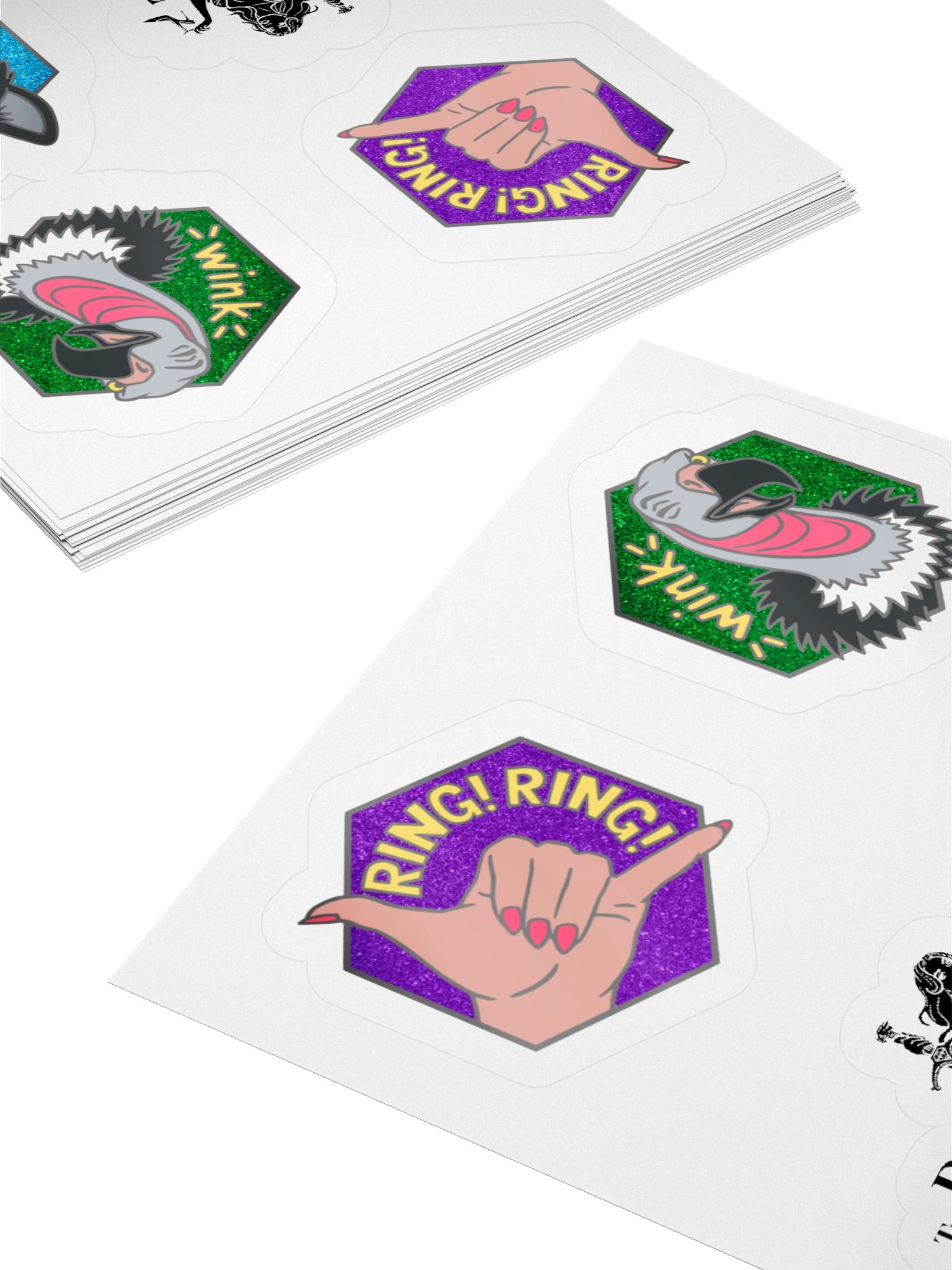 RHODND Mini Sticker 4-Pack product image (4)