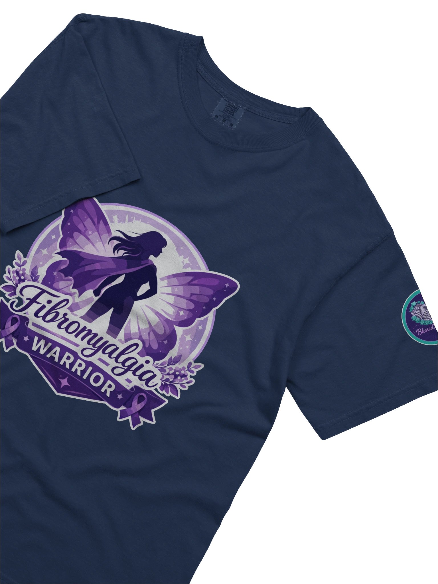 Fibromyalgia Warrior (Right Sleeve Logo) product image (45)