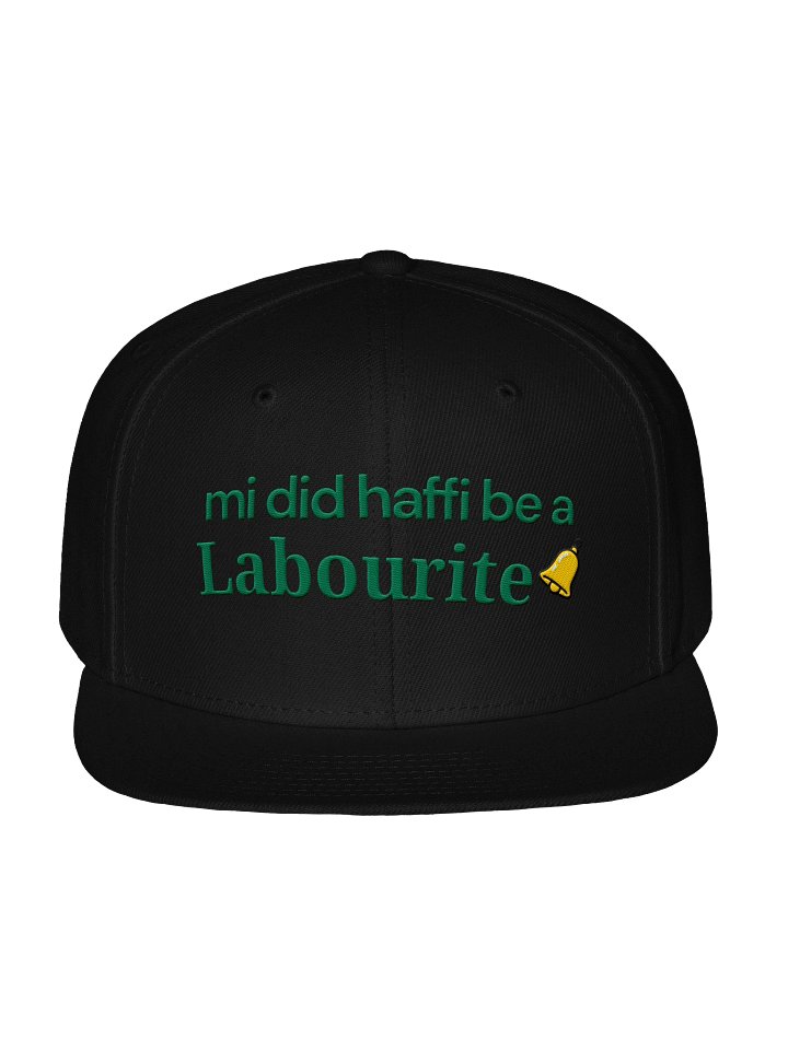 Me Did Haffi Be a Labourite Embroidered Otto Cap product image (2)