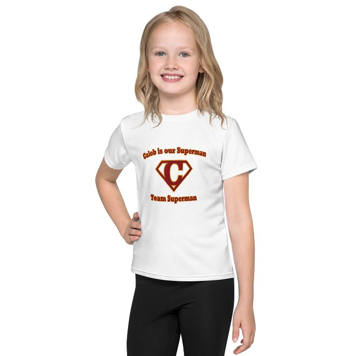 Customizable Kids' Superman Emblem T-Shirt product image (1)