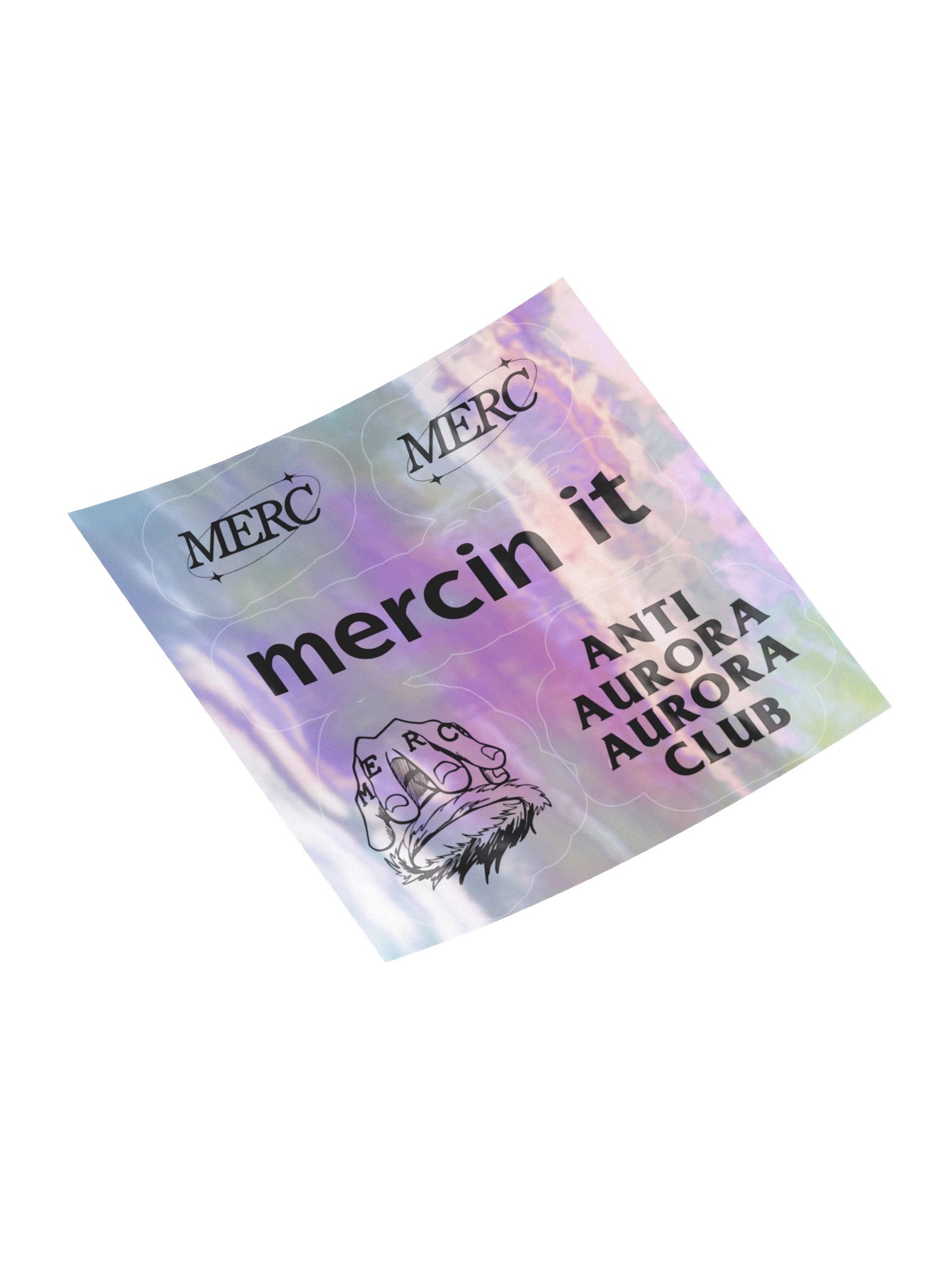 HOLOGRAPHIC MERC STICKERS product image (8)