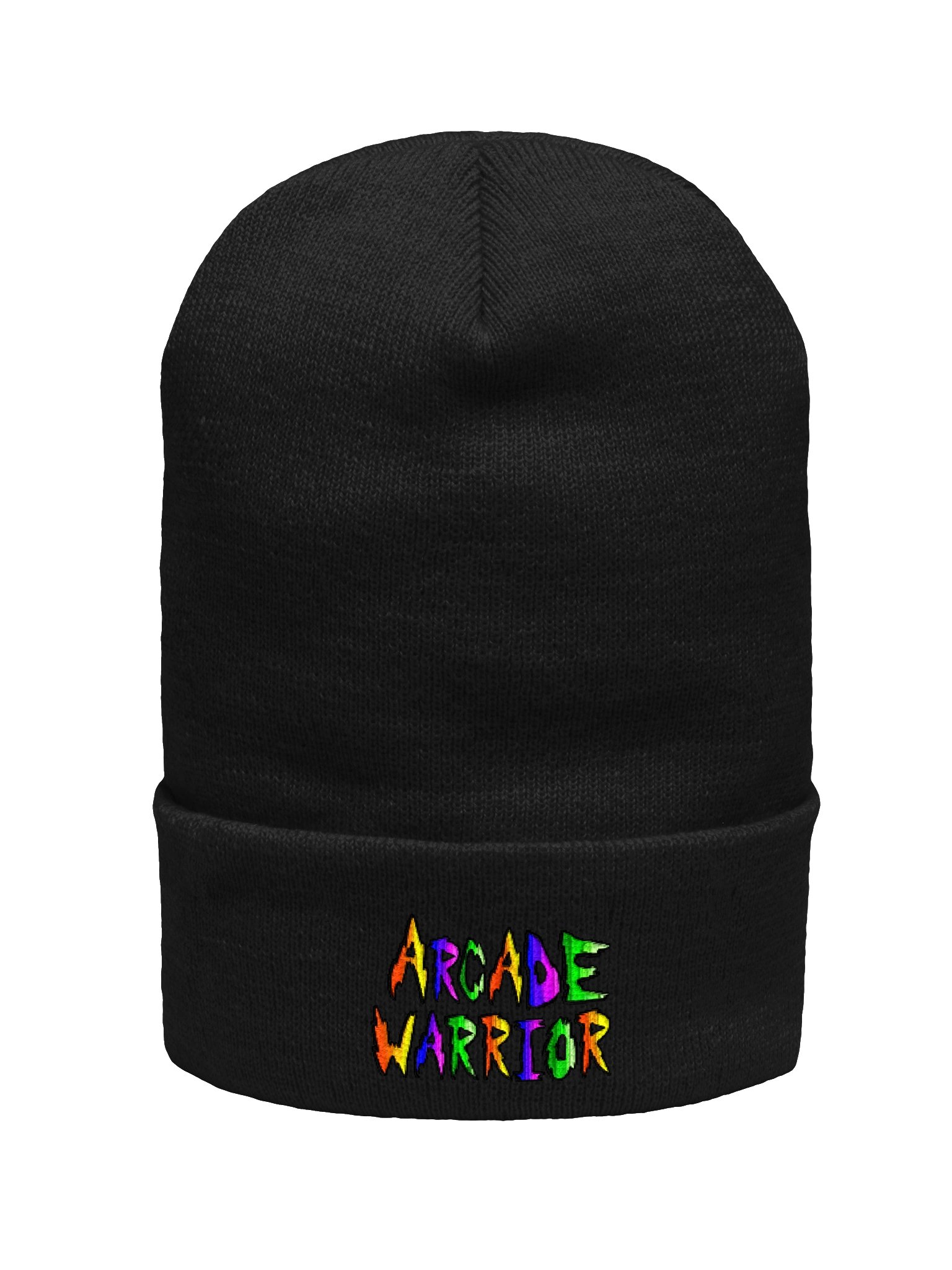 Arcade Warrior Embroidered Halloween Logo Beanie 2026 product image (2)