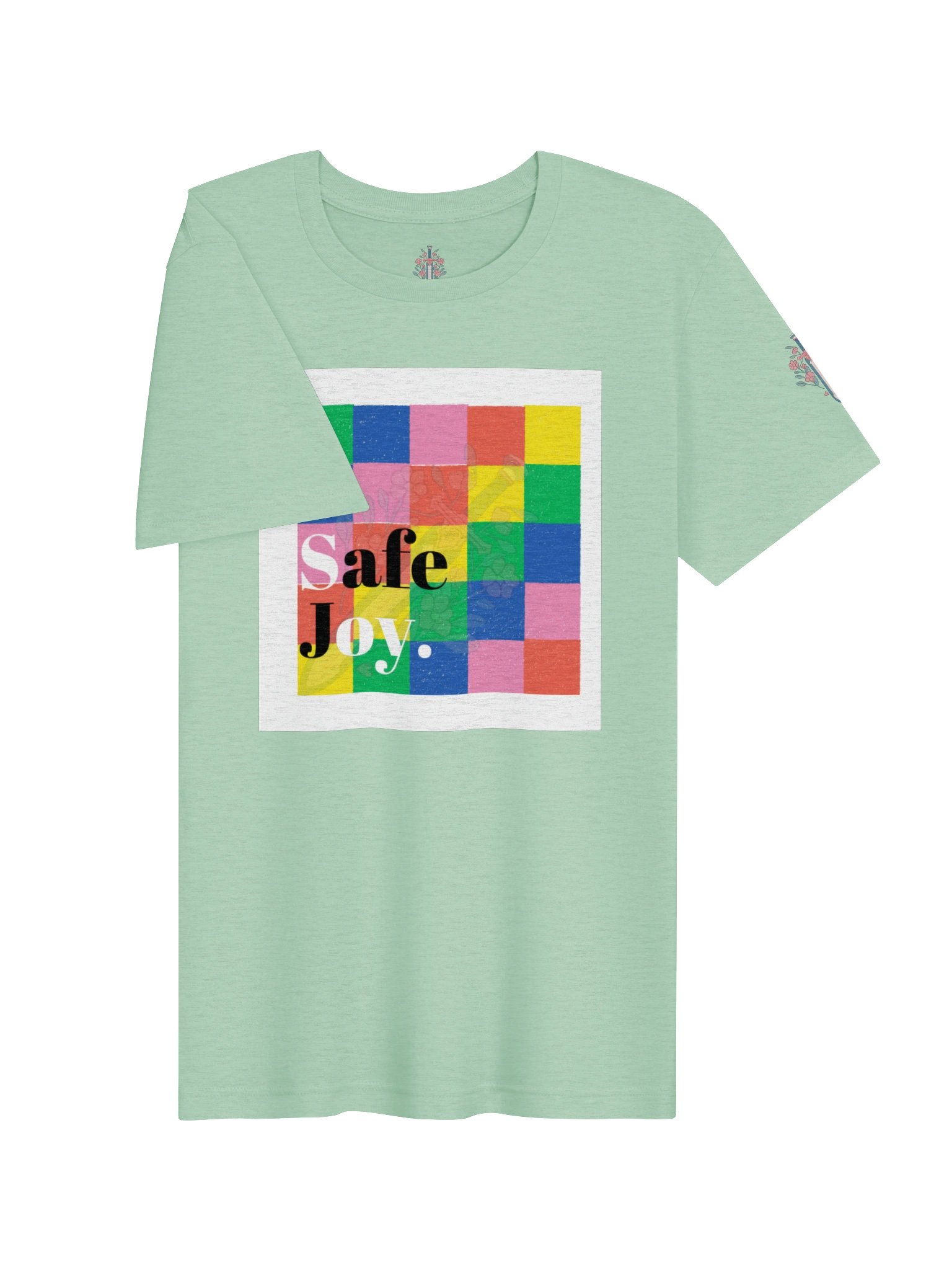 Safe Joy - Colored Checkerboard T-shirt product image (16)