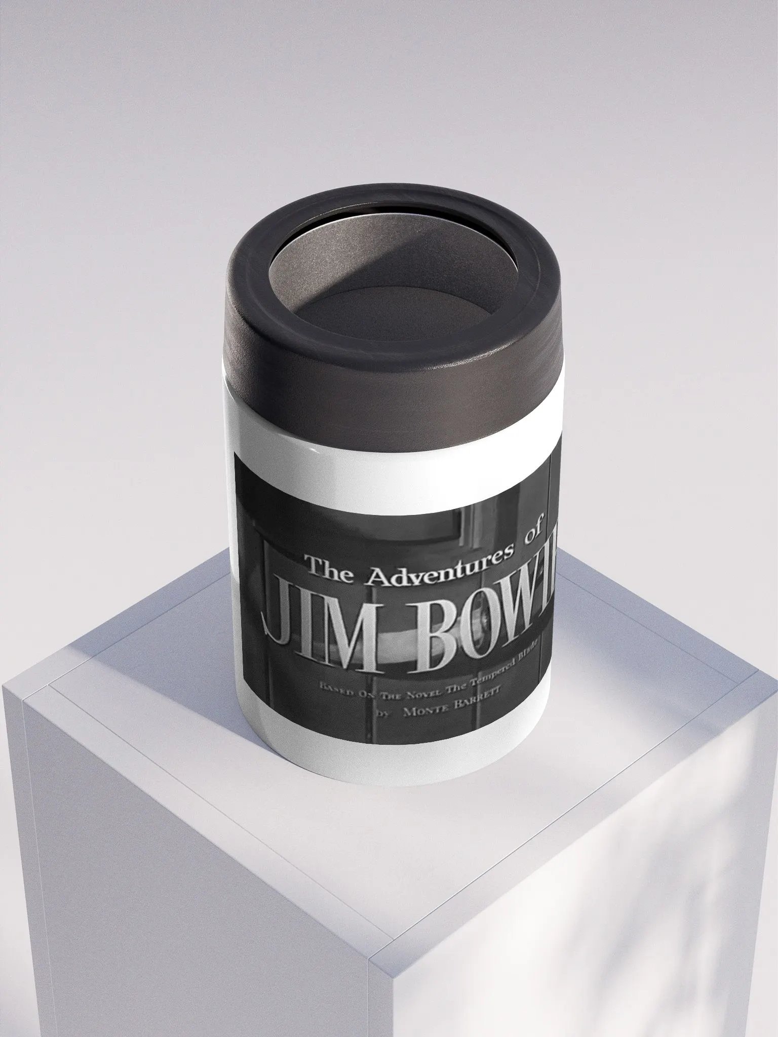 "Turbid" Jim Bowie Stainless Steel Koozie product image (4)