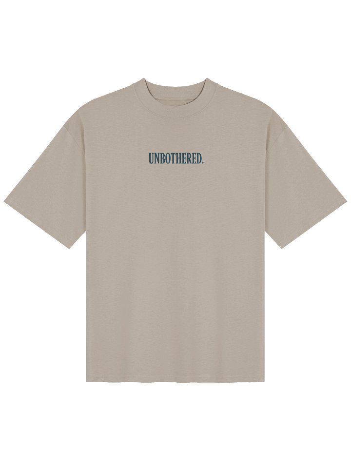 UNBOTHERED. Oversized Minimal Tee product image (1)