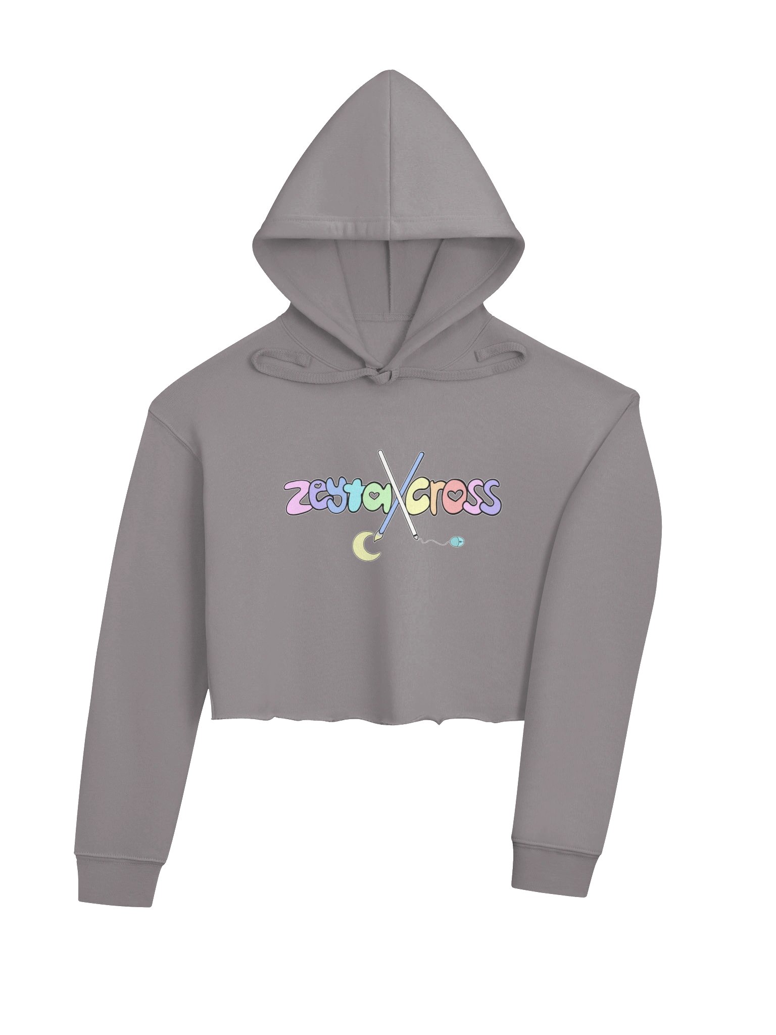 Cropped Hoodie - Zeyta Cross and Friends Logo product image (4)