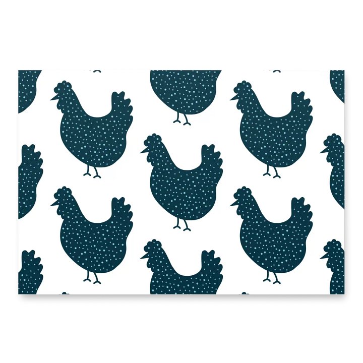 Country Chicken Wrapping Paper product image (1)