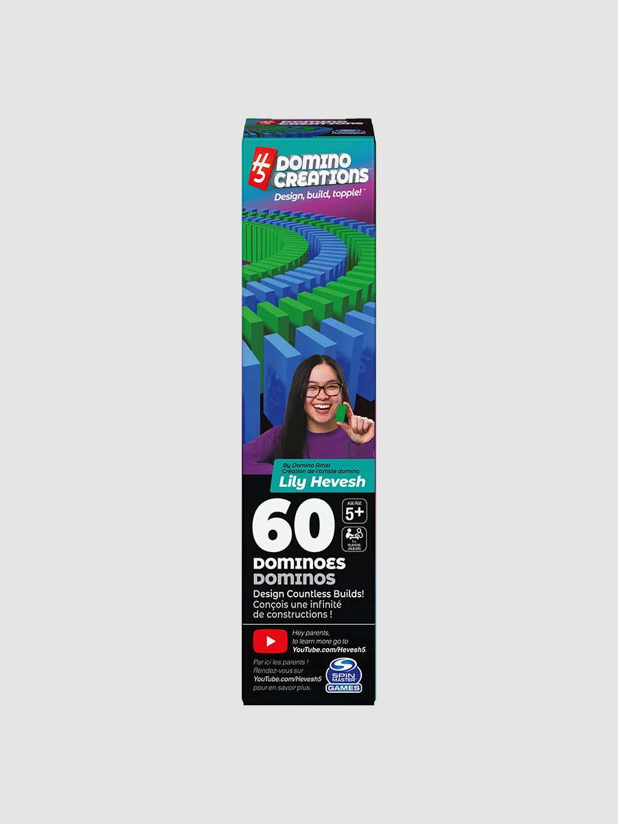 60-Piece H5 Domino Creations Pack (Neon Blue & Green) product image (1)