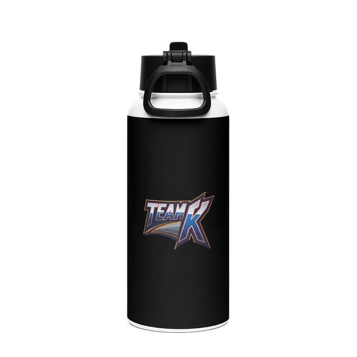 Team K (V-2) Stainless Steel Water Bottle with a Straw Lid product image (2)